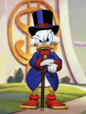 NECA DuckTales Ultimate Scrooge McDuck Action Figure