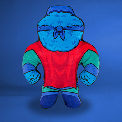 Uncanny Brands Sesame Street Bleacher Buddy Cookie Monster Superhero 22-Inch Plush - View 4
