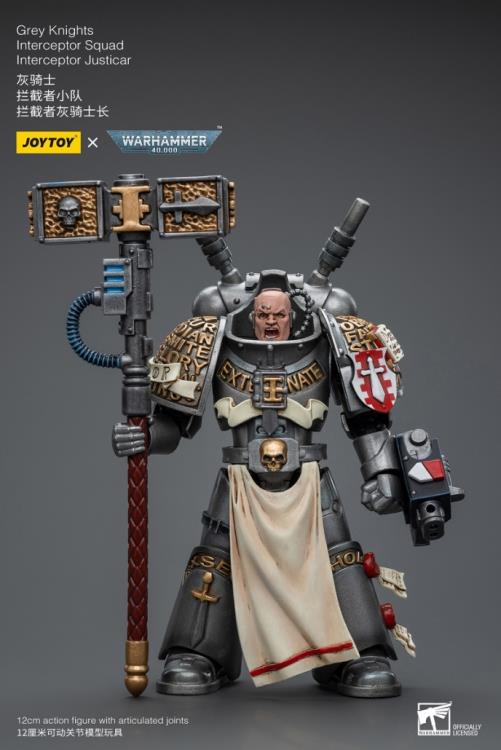 JoyToy Warhammer 40K Grey Knights Interceptor Squad Interceptor Justicar 1/18 Scale Action Figure - View 5