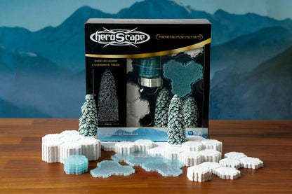 Renegade Game Studios Heroscape The Snow Fields of Valhalla Terrain Expansion - View 3