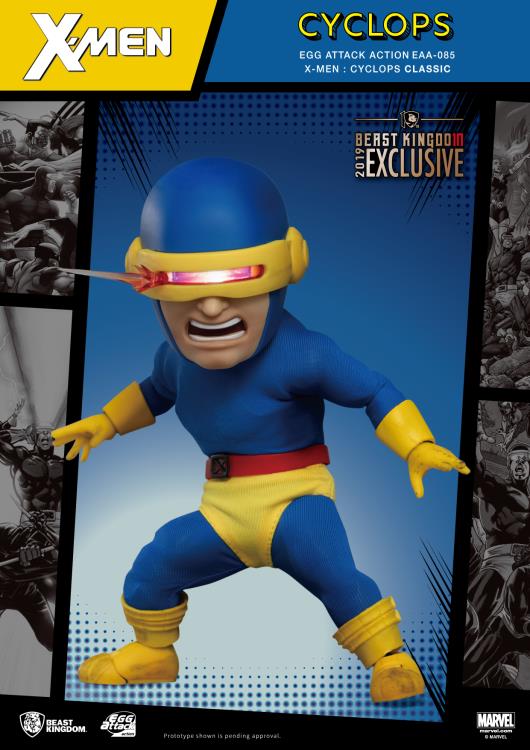 Beast Kingdom Marvel X-Men Egg Attack Action EAA-085 Cyclops Limited Edition SDCC 2019 Exclusive - View 4