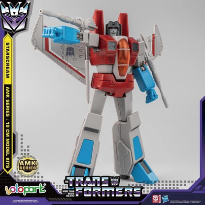 Yolopark Transformers G1 Starscream Advanced Model Kit 7.5-Inch Plastic Model Kit - View 7