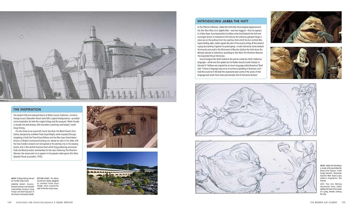 Insight Editions Star Wars The Phantom Menace: A Visual Archive Hardcover Book - View 9