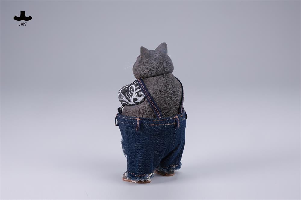 JxK.Studio Tough-Guy Cat (Ver. C) 4.5-Inch Resin Figure - View 7