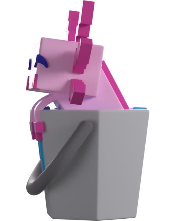 YouTooz Minecraft Axolotl 4-Inch Collectible Vinyl Figure - View 5