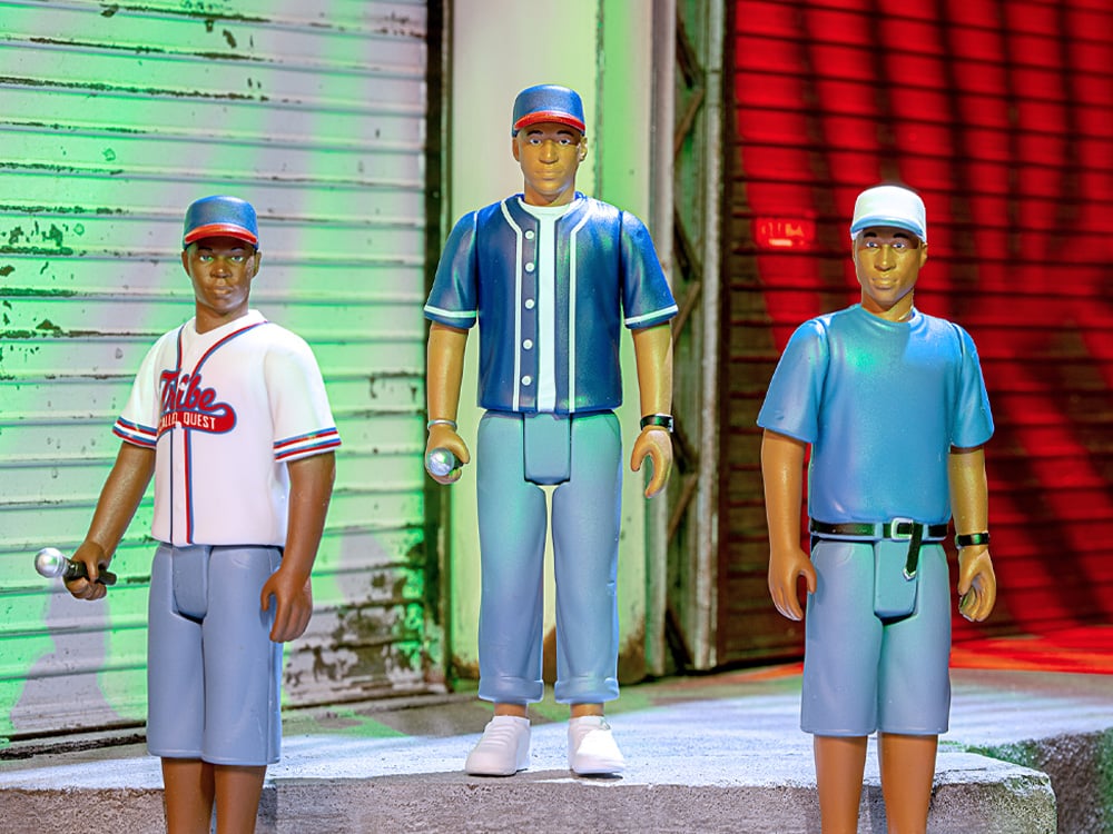 Super7 A Tribe Called Quest ReAction The Low End Theory Action Figure Three-Pack - View 2