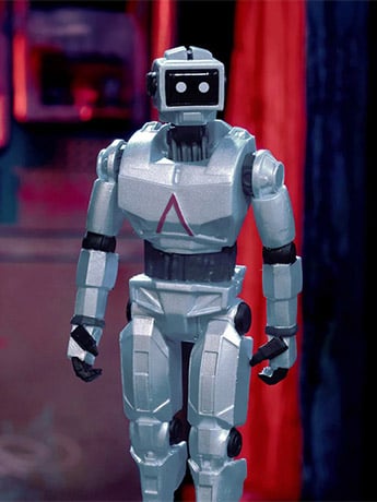 Super7 Logic ReAction ATM-301 (Blue) SDCC 2025 Exclusive Action Figure
