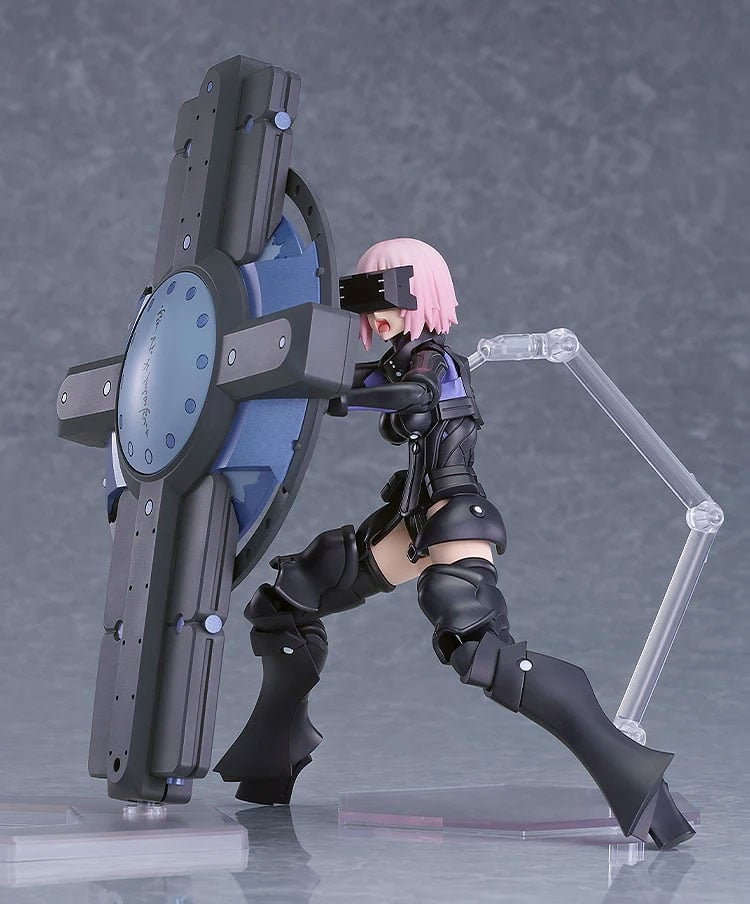 Max Factory Fate/Grand Order Plamatea Shielder/Mash Kyrielight (Ortinax) 6.5-Inch Plastic Model Kit - View 10