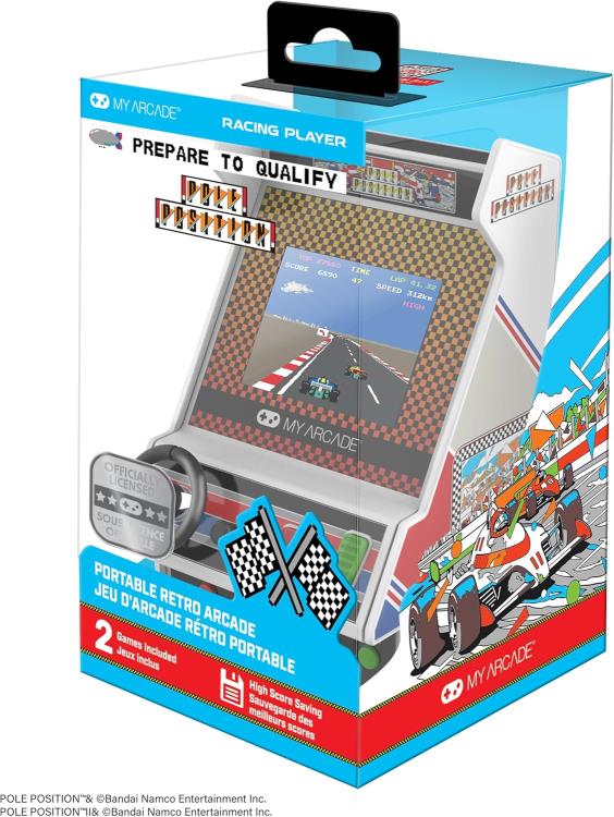 My Arcade Pole Position Retro Micro Racing Player, 7.5-Inch - View 4