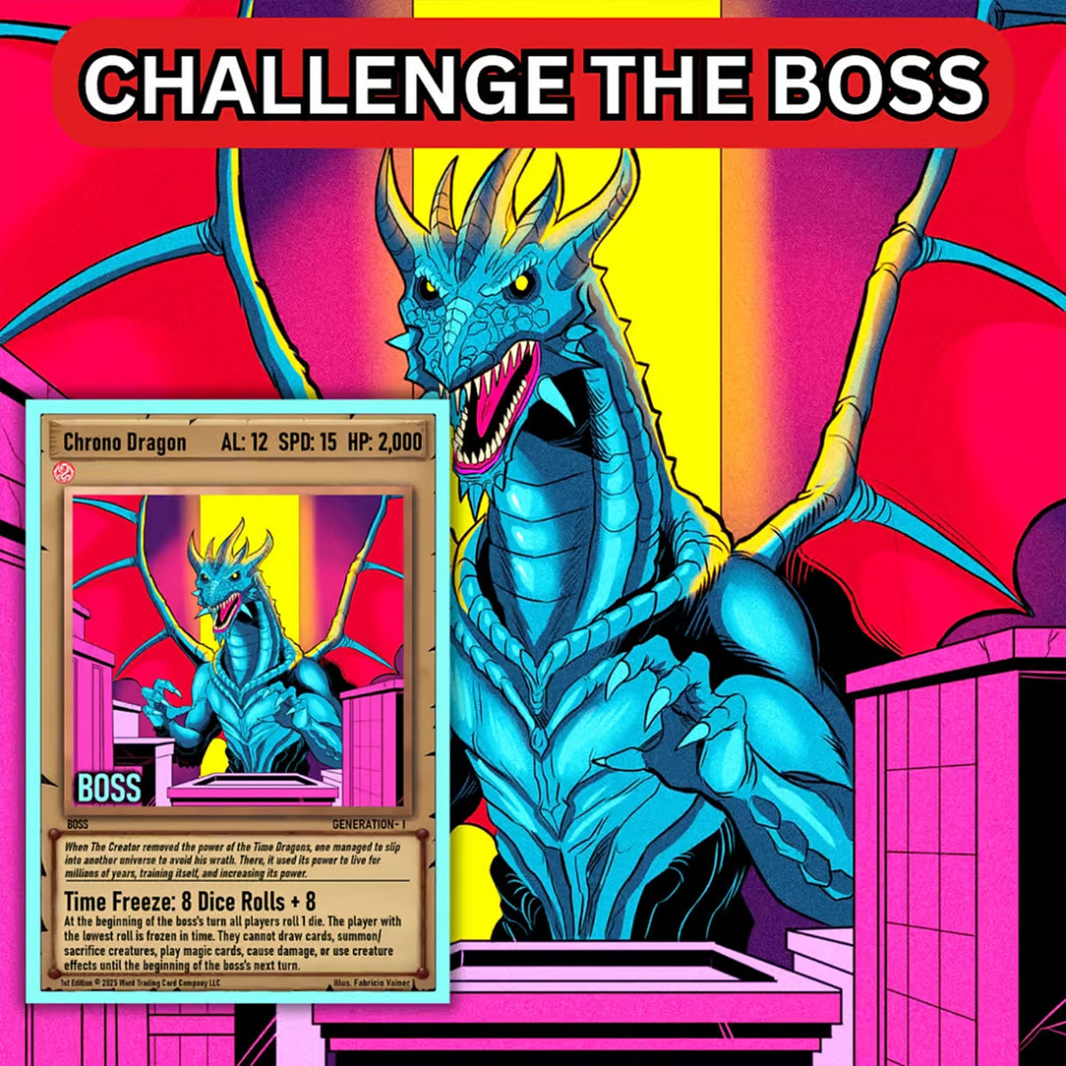 Ward Trading Card Company Ward Trading Card Game Chrono Dragon Boss Deck - View 5
