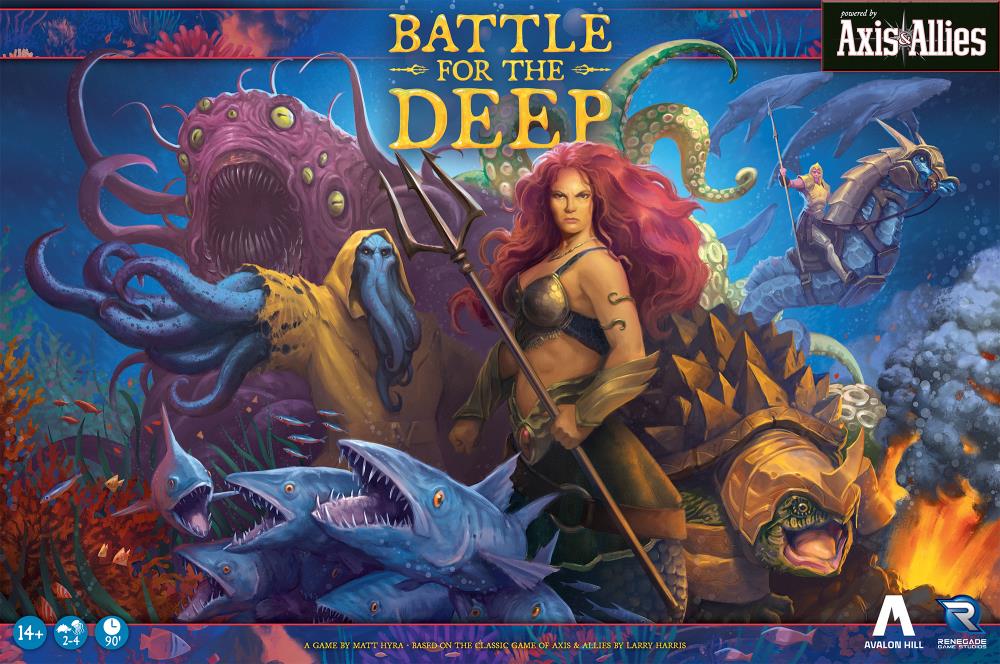 Renegade Game Studios Battle for the Deep Powered by Axis and Allies Naval Board Game - View 3