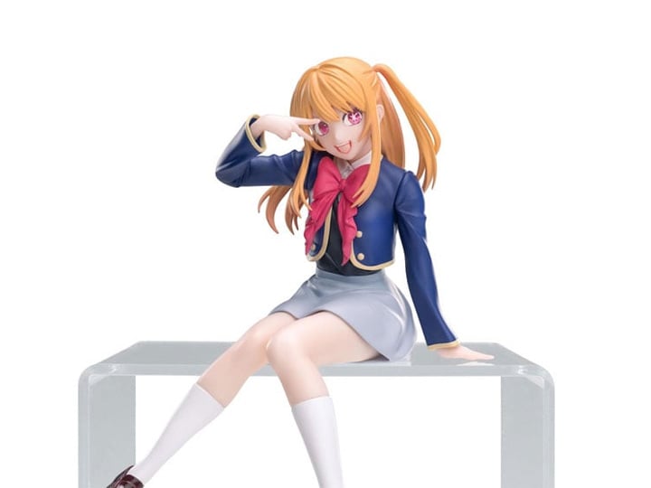 Sega Oshi no Ko Ruby Hoshino Uniform Premium Perching Figure (5-Inch) - View 2