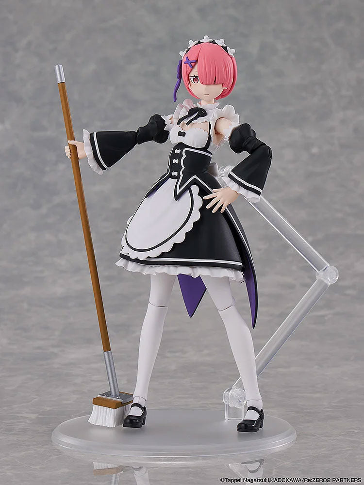 Kadokawa Re:Zero Starting Life in Another World Kadokawa Plastic Model Series Ram Model Kit, 6.2-Inch - View 9