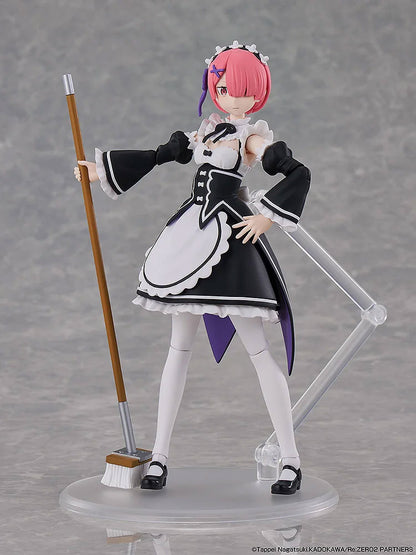 Kadokawa Re:Zero Starting Life in Another World Kadokawa Plastic Model Series Ram Model Kit, 6.2-Inch - View 9
