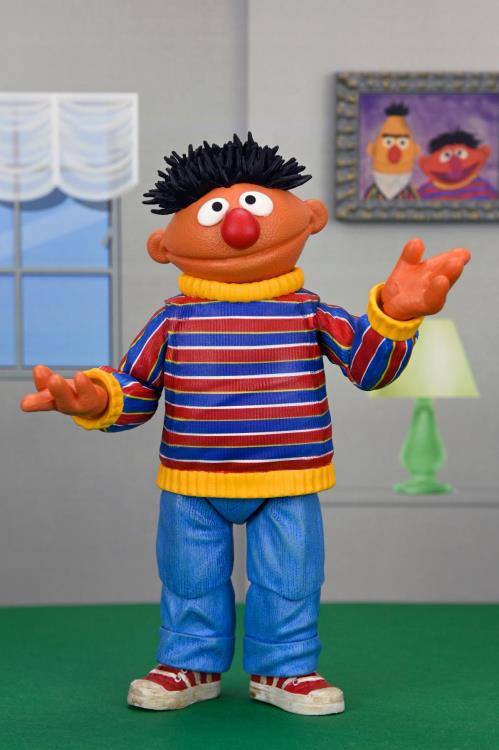 NECA Sesame Street Ultimate Ernie Plastic Action Figure - View 3