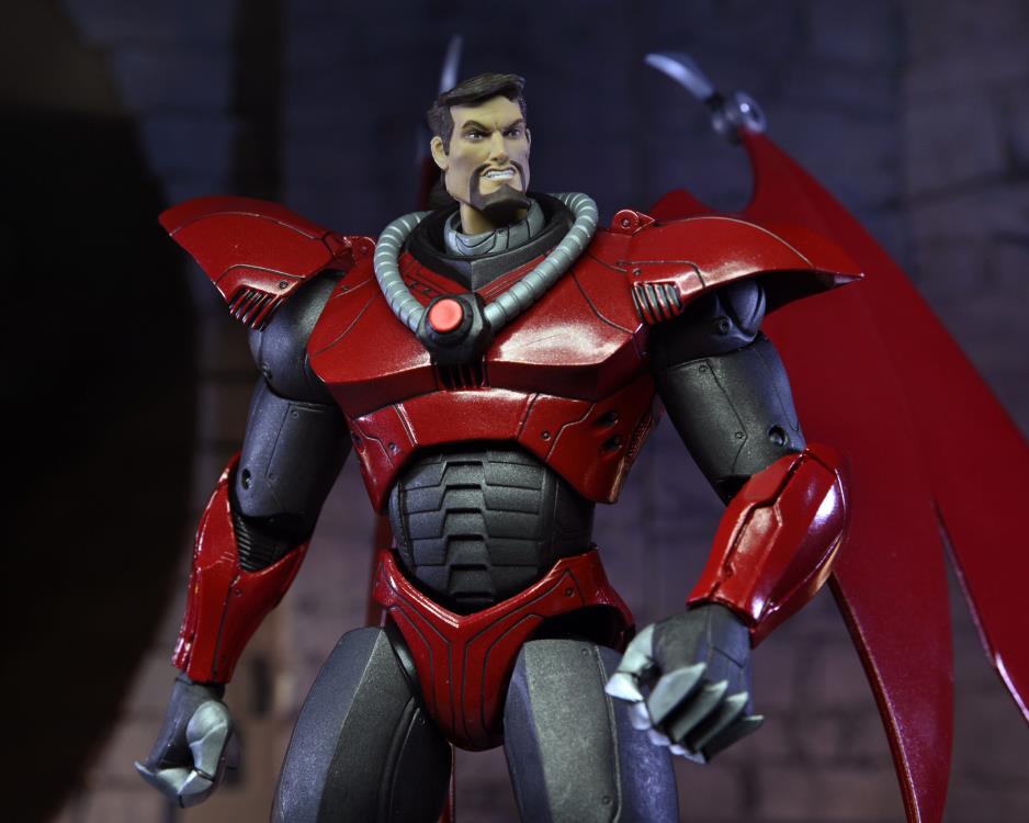 NECA Disney's Gargoyles Ultimate Armored Xanatos Action Figure - View 14