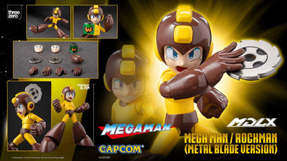threezero Mega Man MDLX Articulated Figure Series Mega Man (Metal Blade Ver.) 4-Inch Action Figure - View 14