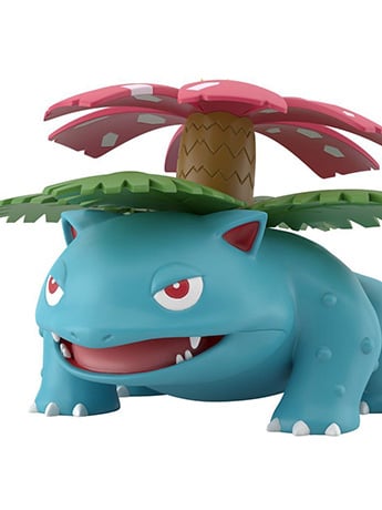 Bandai Pokemon Scale World Venusaur PVC and ABS Figure, 3.94-Inch