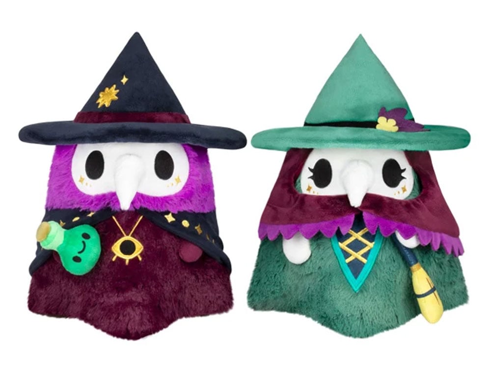 Squishable Mini Witchy Plague Doctor and Nurse 10.75-Inch Soft Plush Set - View 2