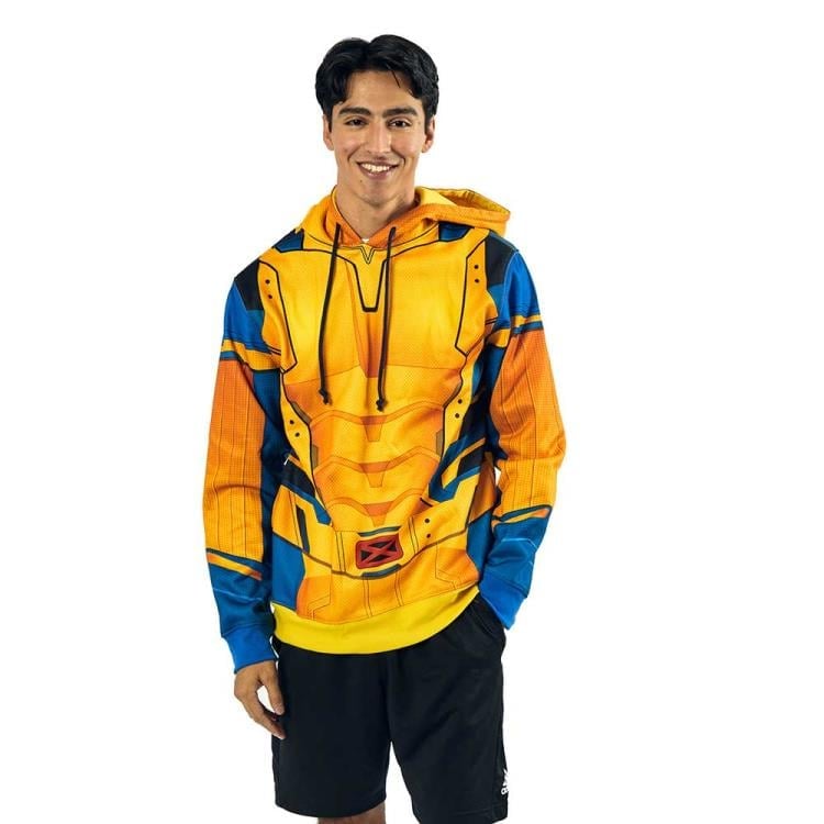 Bioworld Marvel Wolverine Cosplay Hoodie in Polyester - View 7