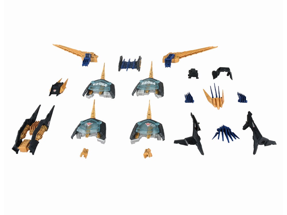 Takara Tomy Zoids Advanced Zi AZ-14EX Liger Zero X Unit 1/72 Scale Armor Parts Set - View 2