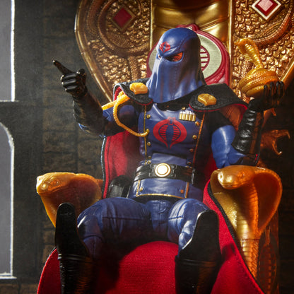Hasbro G.I. Joe Classified Series #221 Cobra Commander Action Figure with Throne Set - View 9