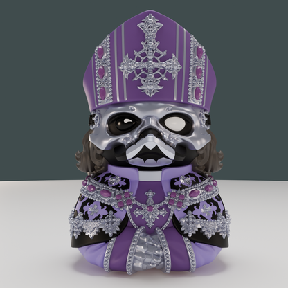 Numskull Ghost TUBBZ Papa V Perpetua Cosplaying Duck (Boxed Edition) 3.5-Inch - View 3