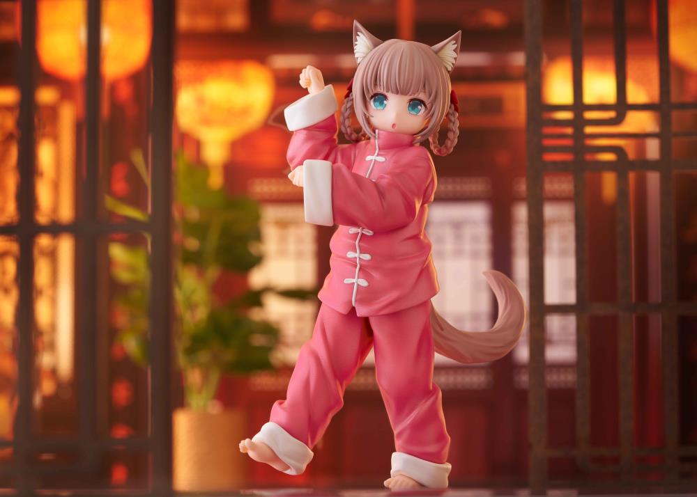 Golden Head My Cat is a Kawaii Girl Palette Kinako (Dress-up Collection Nyan Fu Ver.) 5.9-Inch Figure - View 14