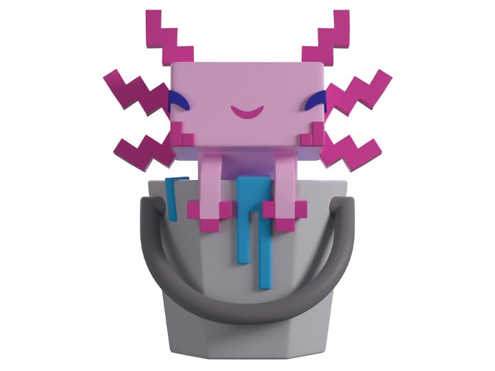YouTooz Minecraft Axolotl 4-Inch Collectible Vinyl Figure - View 2