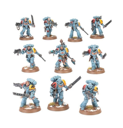 Games Workshop Warhammer 40,000 Space Wolves Grey Hunters Citadel Plastic Miniatures Set - View 3