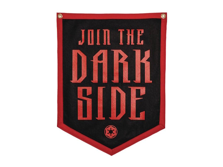 Oxford Pennant Star Wars Join the Dark Side 24-Inch Camp Flag - View 2