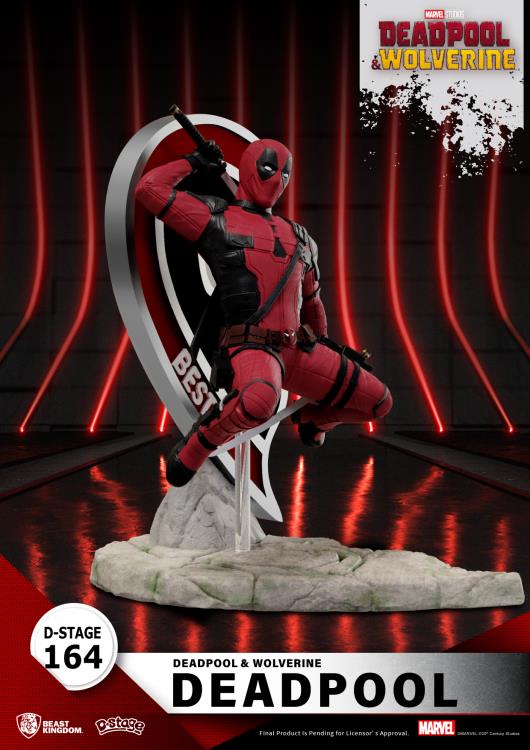 Beast Kingdom Marvel Deadpool & Wolverine D-Stage DS-164 Deadpool 6-Inch Figure - View 4