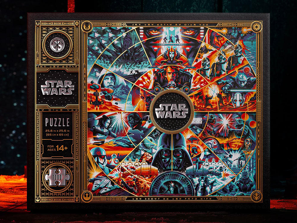 Theory11 Star Wars Premium Jigsaw Puzzle, 25.6-Inch Finished Size - View 2