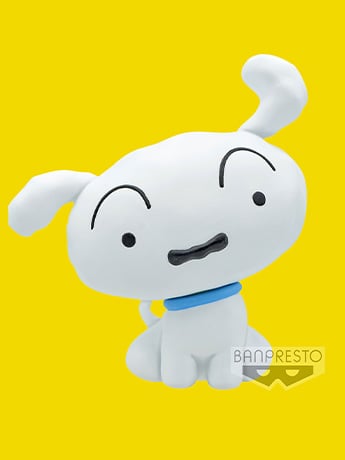 Bandai Crayon Shin-chan Sofvimates Shiro 4-Inch Figure