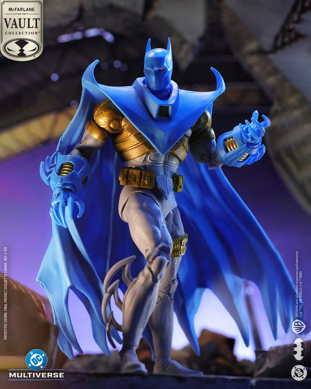 McFarlane Toys DC Multiverse Batman: Knightfall McFarlane Vault Collection Azrael Batman Armor Action Figure - View 3