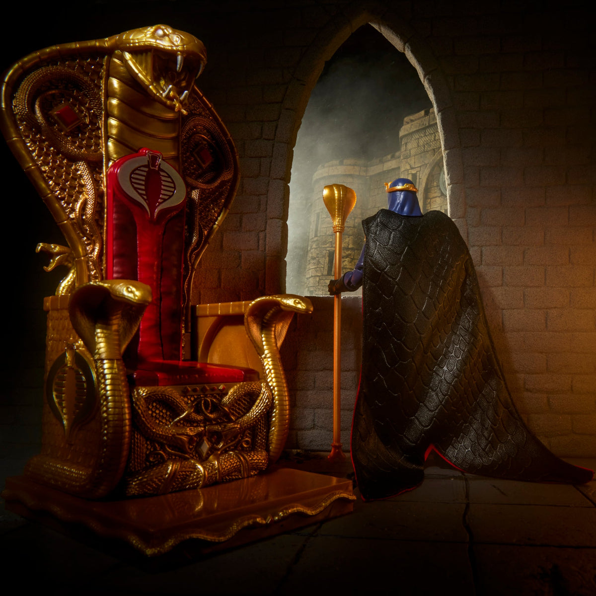Hasbro G.I. Joe Classified Series #221 Cobra Commander Action Figure with Throne Set - View 7