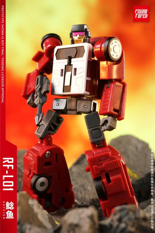 Rising Force L01 Catfish Plastic Collectible Figure - View 5