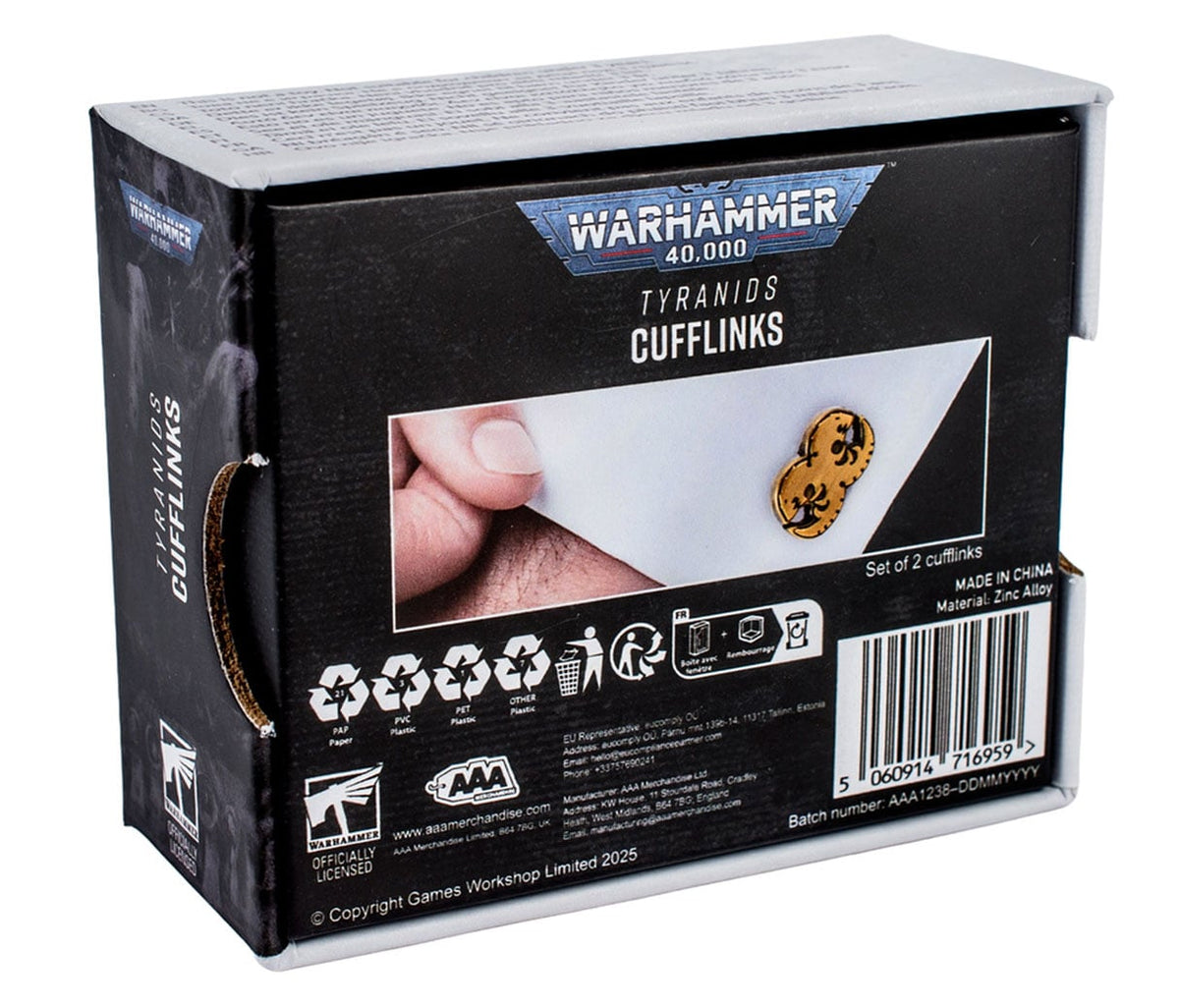 AAA Merchandise Warhammer 40,000 Tyranids Zinc Alloy Cufflinks - View 11
