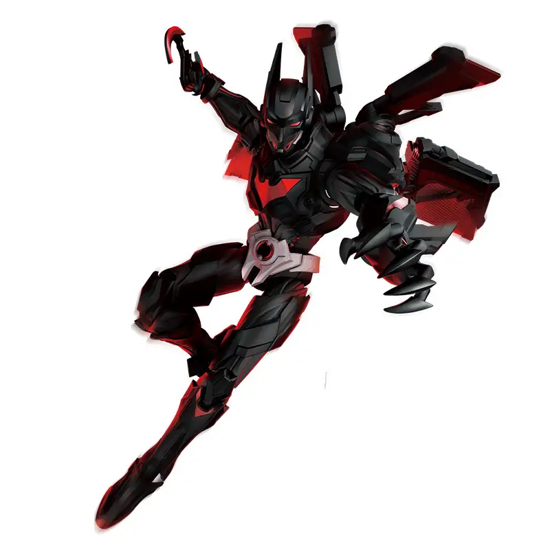 Blokees DC Comics Champion Class CC02 Batman Beyond 1/12 Scale Deluxe Model Kit (6-Inch) - View 7