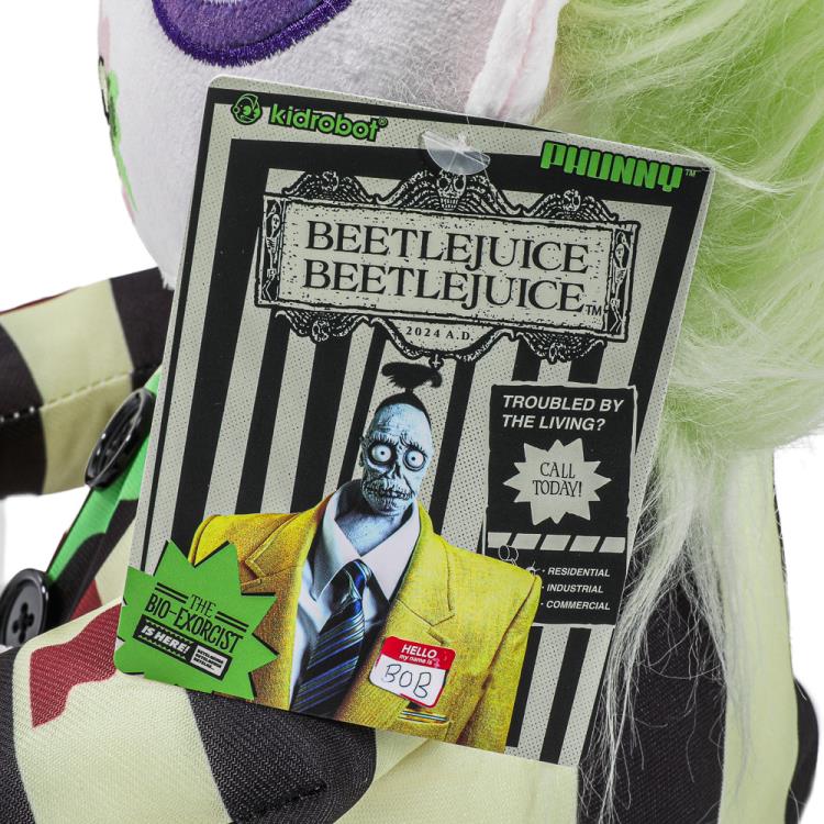 Kidrobot Beetlejuice Beetlejuice Baby Beetlejuice 14-Inch Interactive Plush - View 5