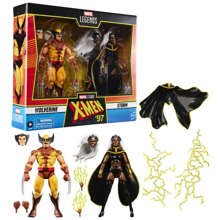 Hasbro Marvel Legends X-Men '97 Wolverine and Storm Action Figure Two-Pack - View 11
