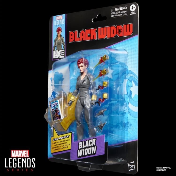 Hasbro Marvel Legends The Uncanny X-Men #268 Black Widow Action Figure - View 12