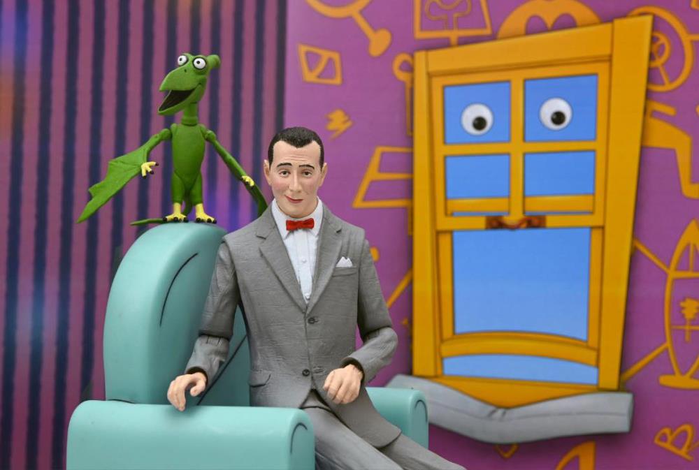 NECA Pee-Wee's Playhouse Ultimate Pee-Wee Herman Action Figure with Pterri - View 11