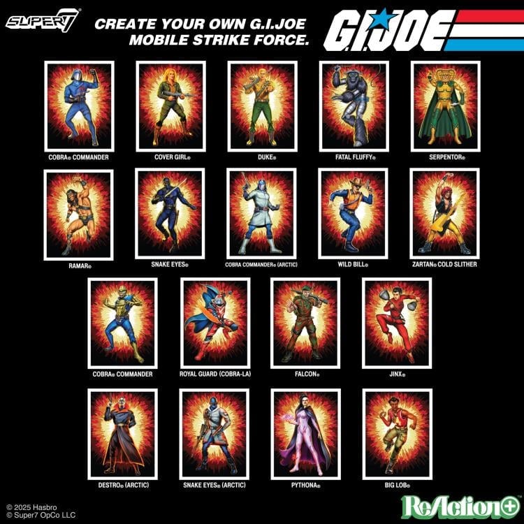 Super7 G.I. Joe ReAction+ Pythona (Movie Ver.) Action Figure - View 9