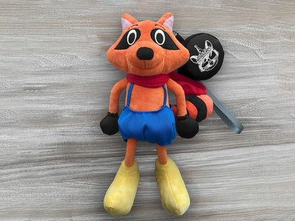 Capcom Resident Evil 30th Anniversary Mr. Raccoon Plush, 11-Inch - View 2