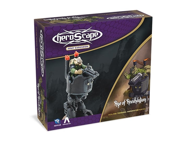 Renegade Game Studios Heroscape Imperator Kayne Army Expansion Figure - View 2