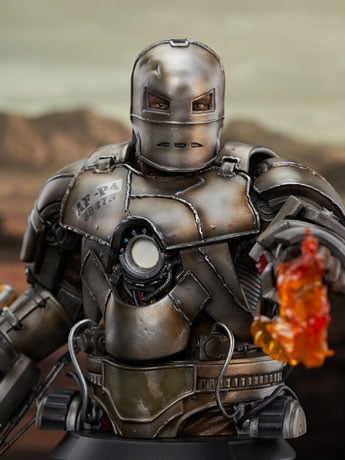 Diamond Select Toys Marvel The Infinity Saga Iron Man Mk. 1 1/6 Scale Limited Edition Mini Bust