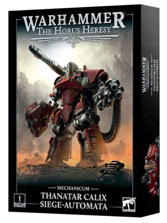 Games Workshop Warhammer The Horus Heresy Mechanicum Thanatar Calix Siege-automata Citadel Miniature