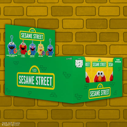 Super7 Sesame Street Super Duper Plush Box of 12 Random 4-Inch Plush Keychains - View 16