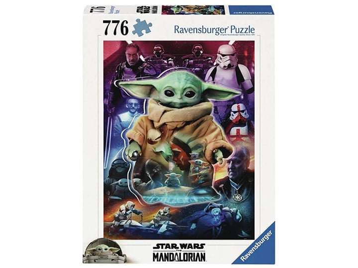 Ravensburger Star Wars The Mandalorian Grogu's Journey Shaped 776-Piece Puzzle - View 2